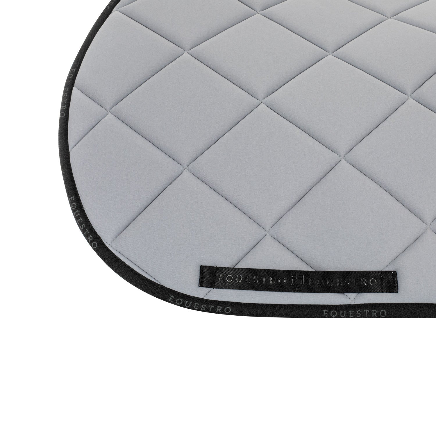 Jumping saddle pad technical fabric with logo