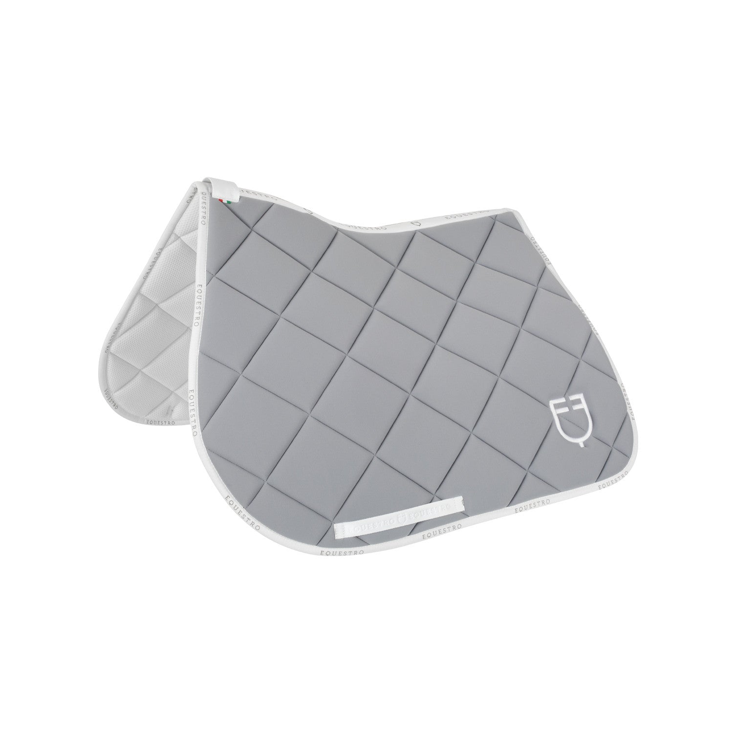 Equestro Jumping saddle pad technical fabric with logo