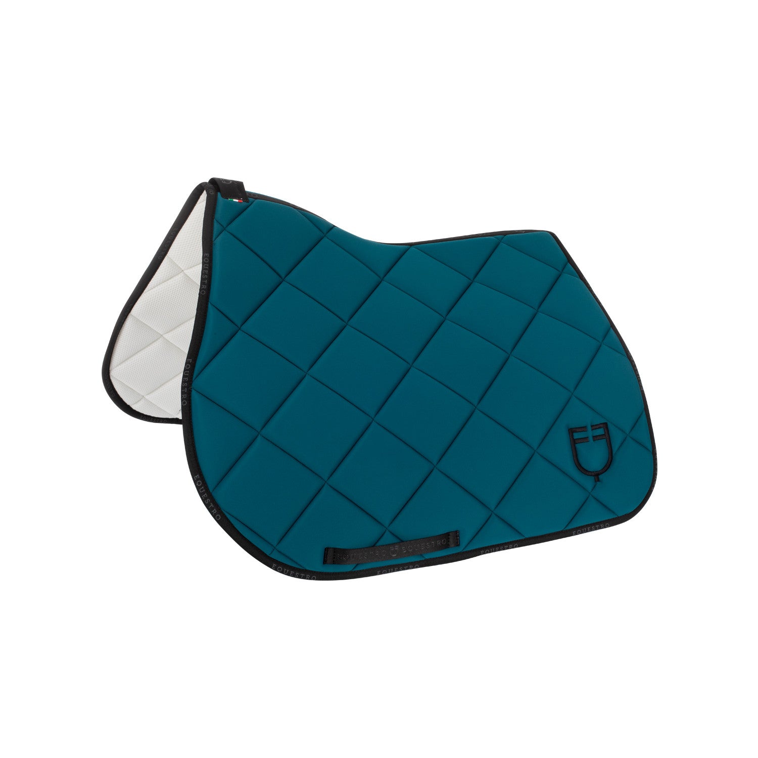 Equestro Jumping saddle pad technical fabric with logo