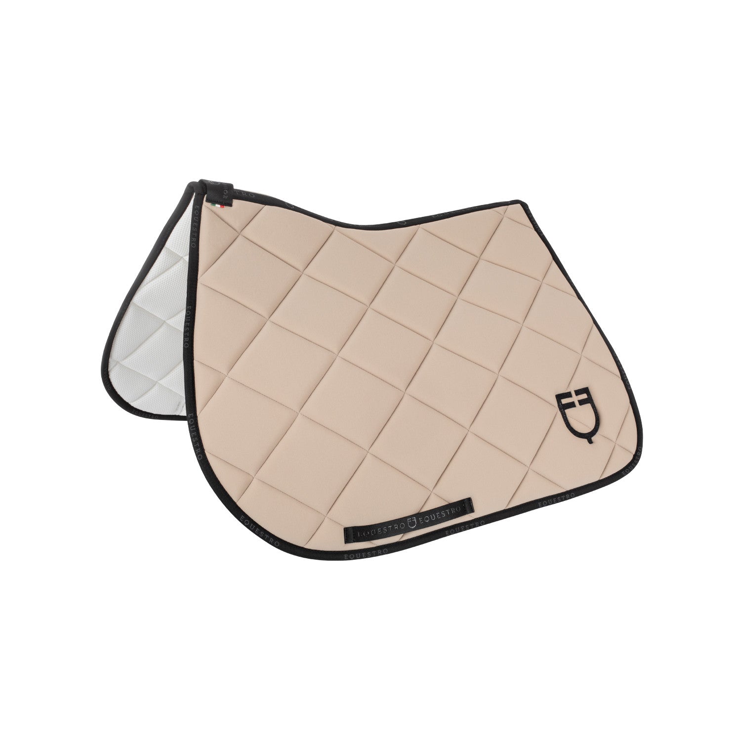 Equestro Jumping saddle pad technical fabric with logo