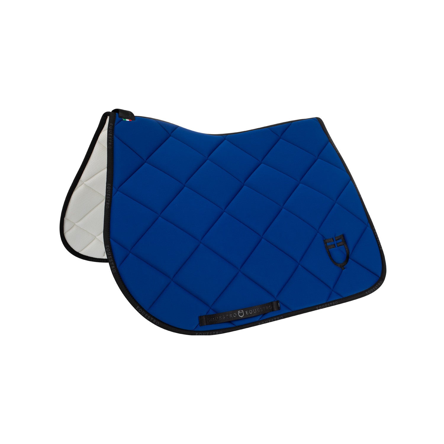 Equestro Jumping saddle pad technical fabric with logo