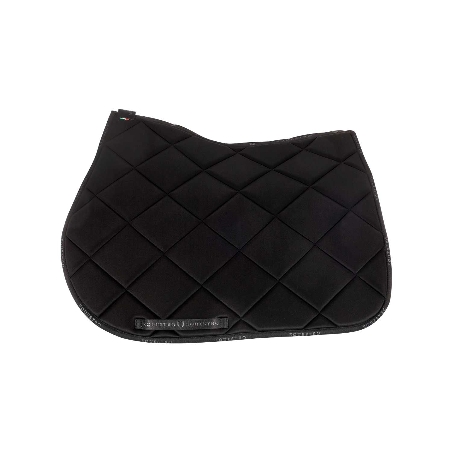 Jumping saddle pad breathable technical fabric