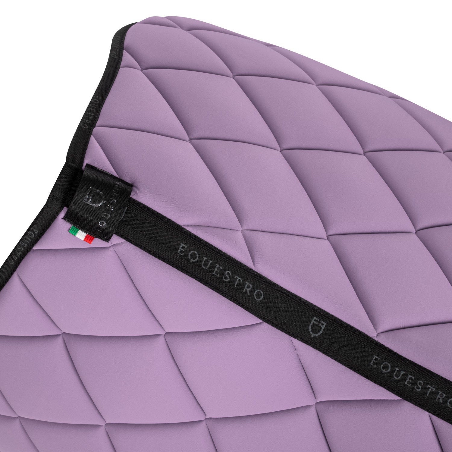 Jumping saddle pad breathable technical fabric