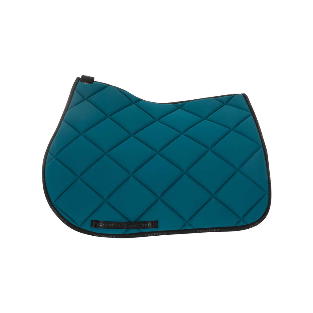 Jumping saddle pad breathable technical fabric