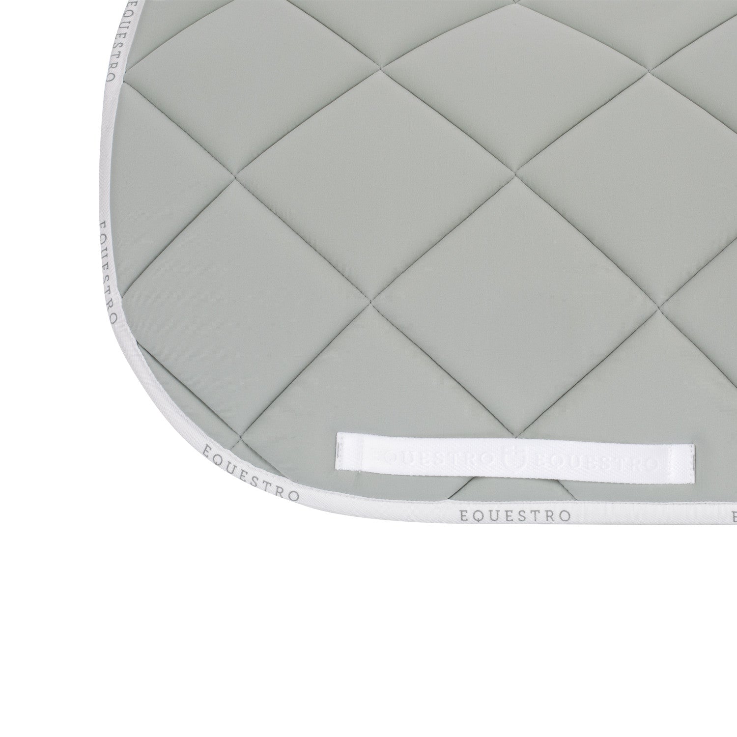 Dressage saddle pad technical fabric with logo