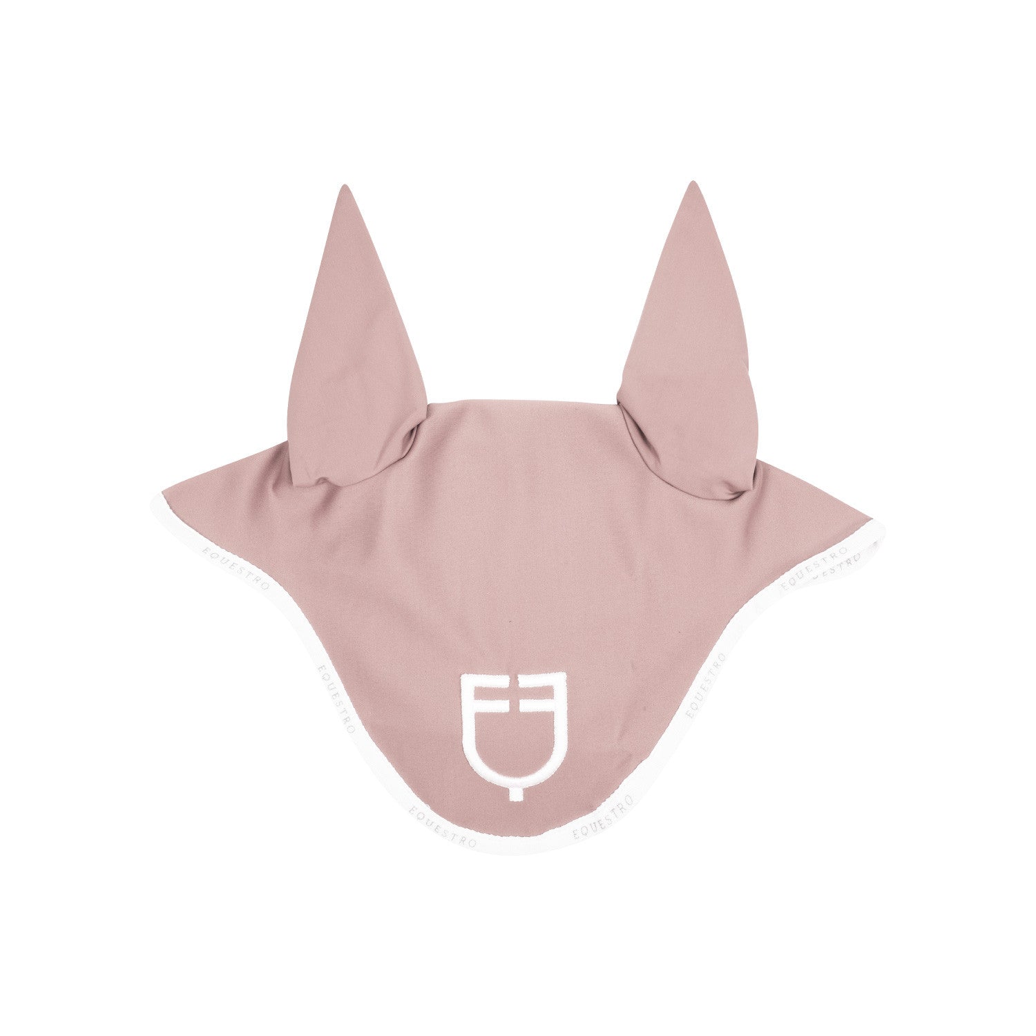 Equestro Fly veil in technical fabric with logo