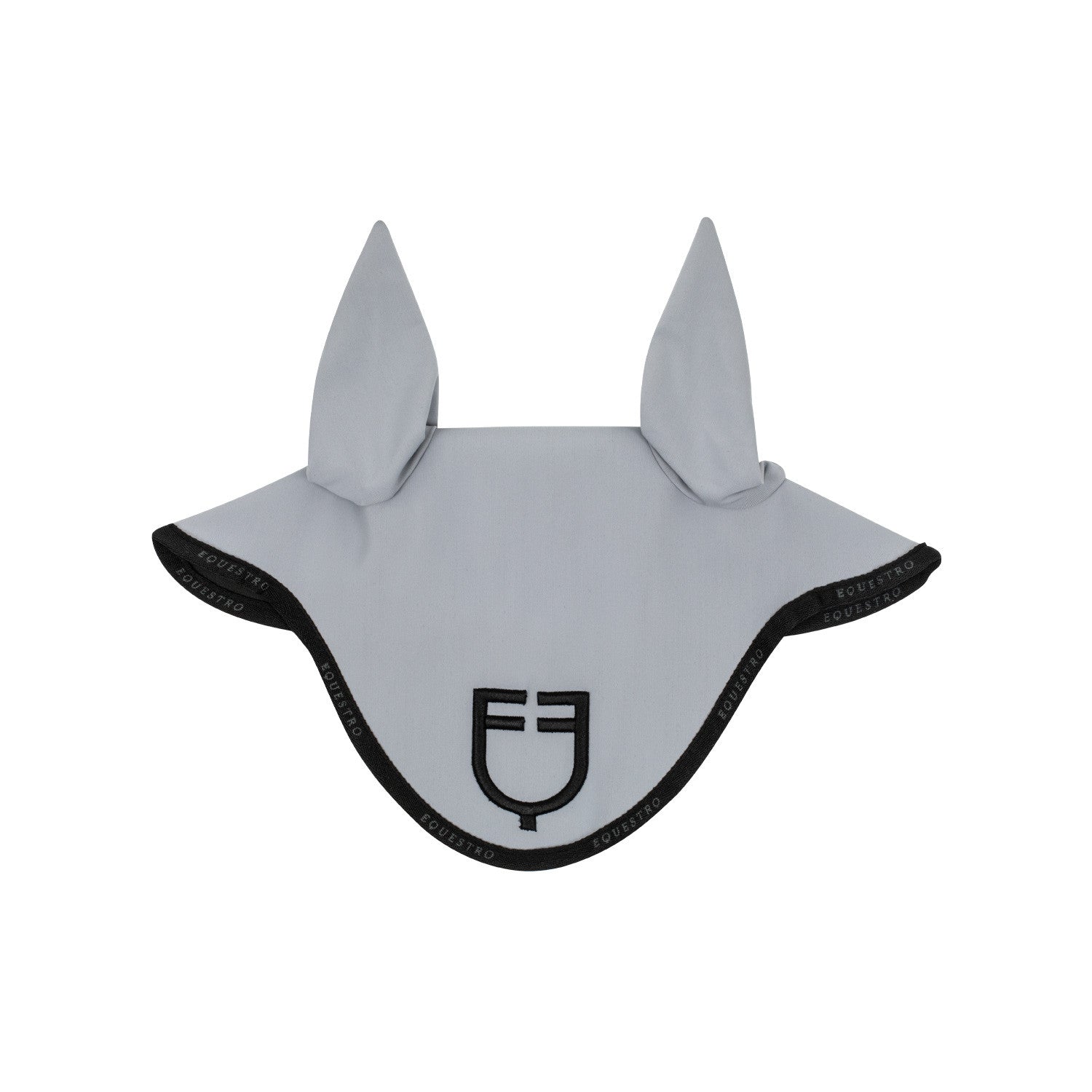 Equestro Fly veil in technical fabric with logo