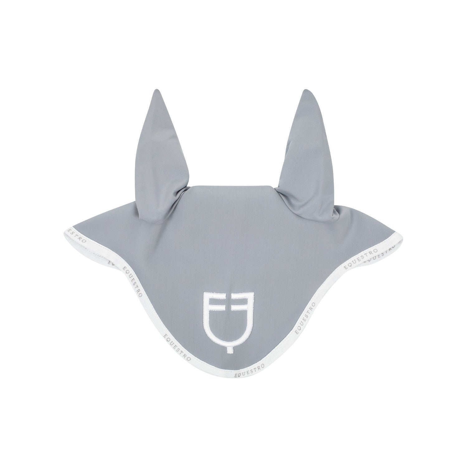 Equestro Fly veil in technical fabric with logo