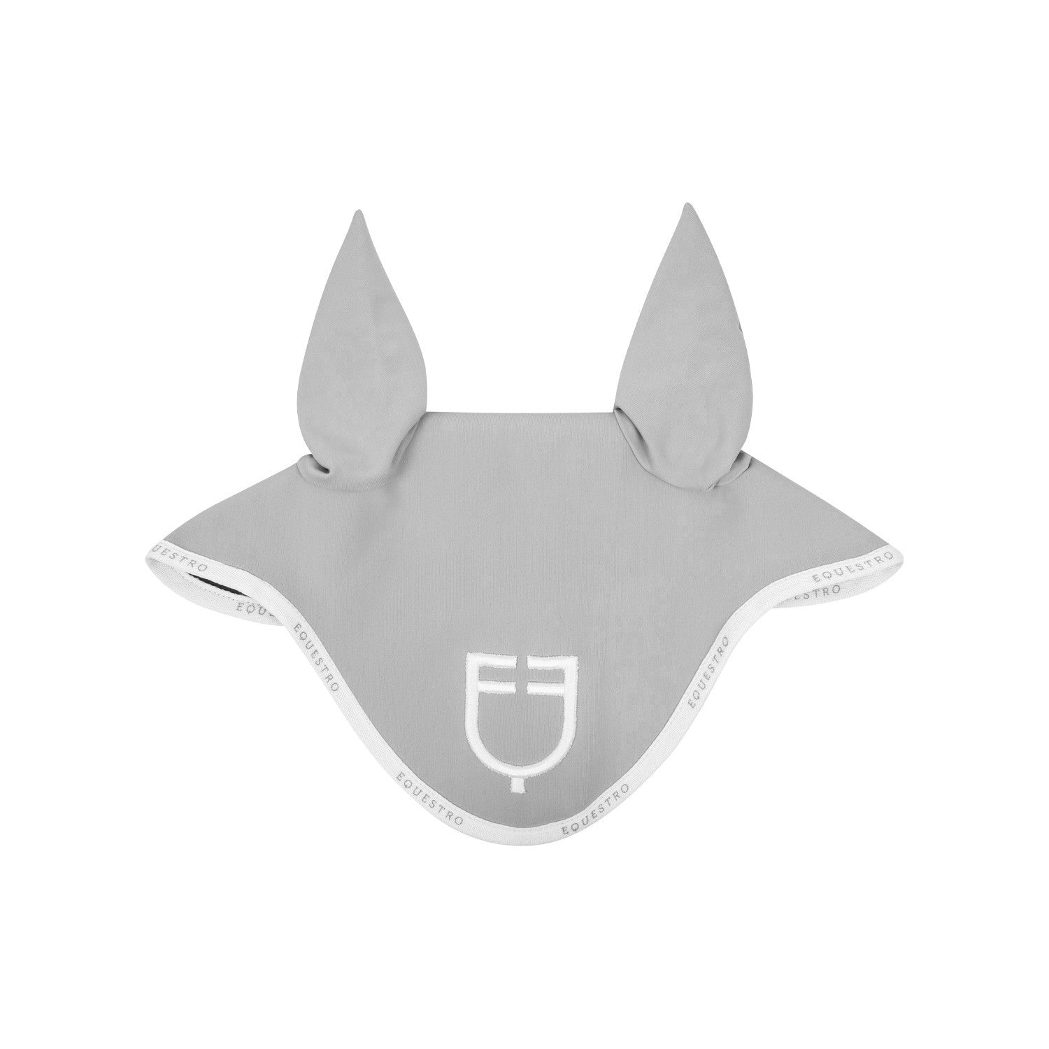 Equestro Fly veil in technical fabric with logo