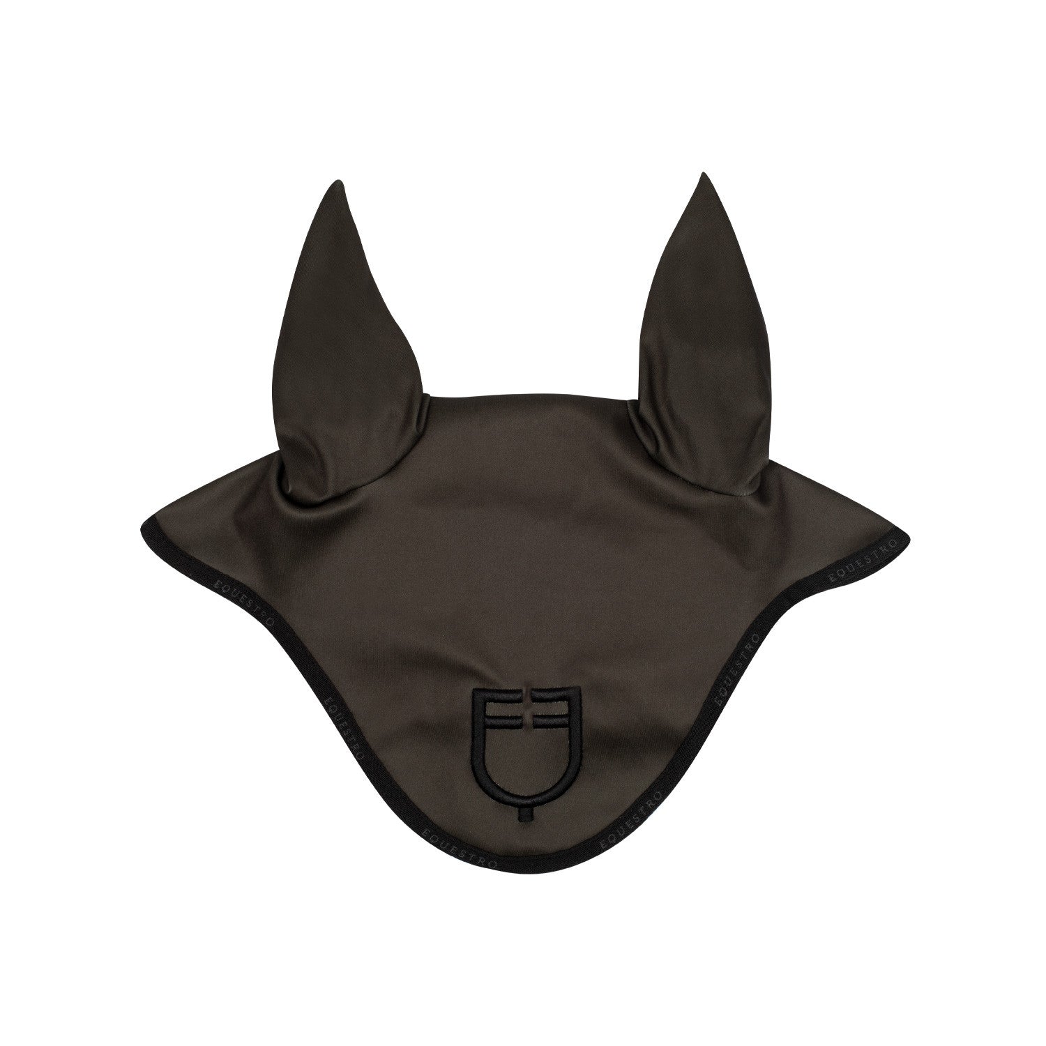 Equestro Fly veil in technical fabric with logo