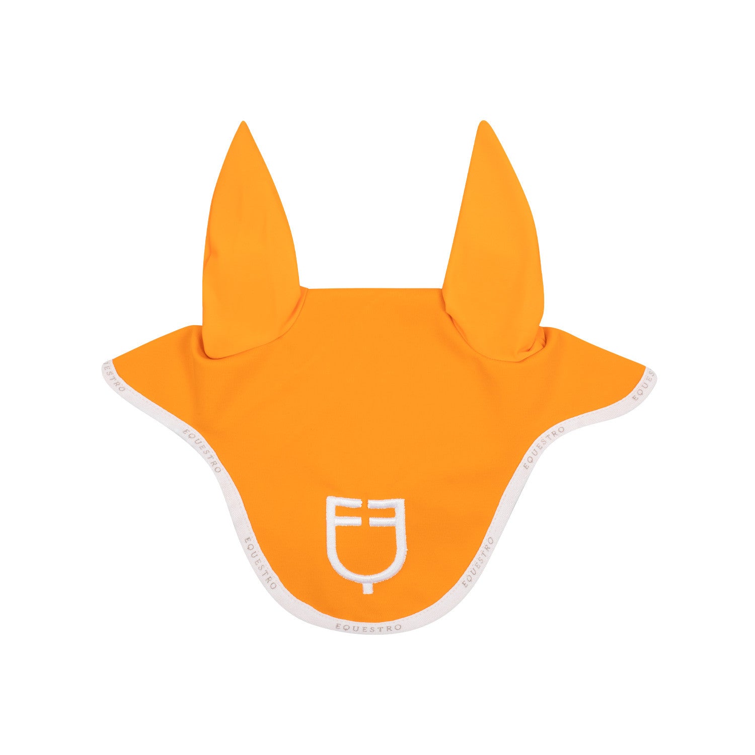 Equestro Fly veil in technical fabric with logo