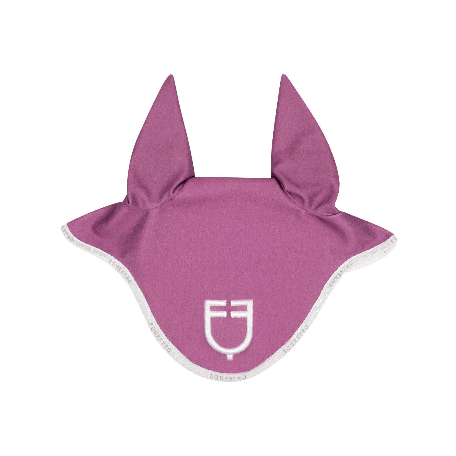 Equestro Fly veil in technical fabric with logo