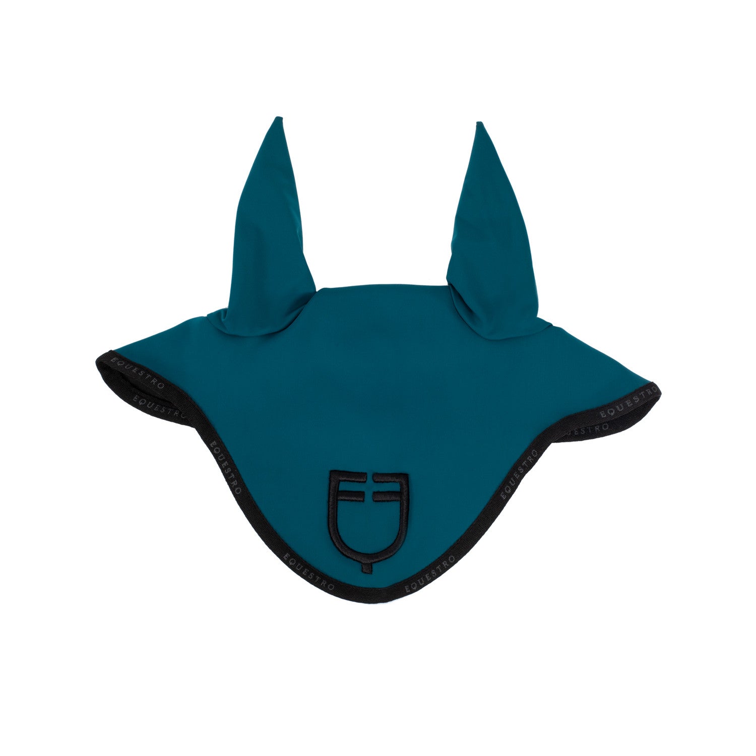 Equestro Fly veil in technical fabric with logo