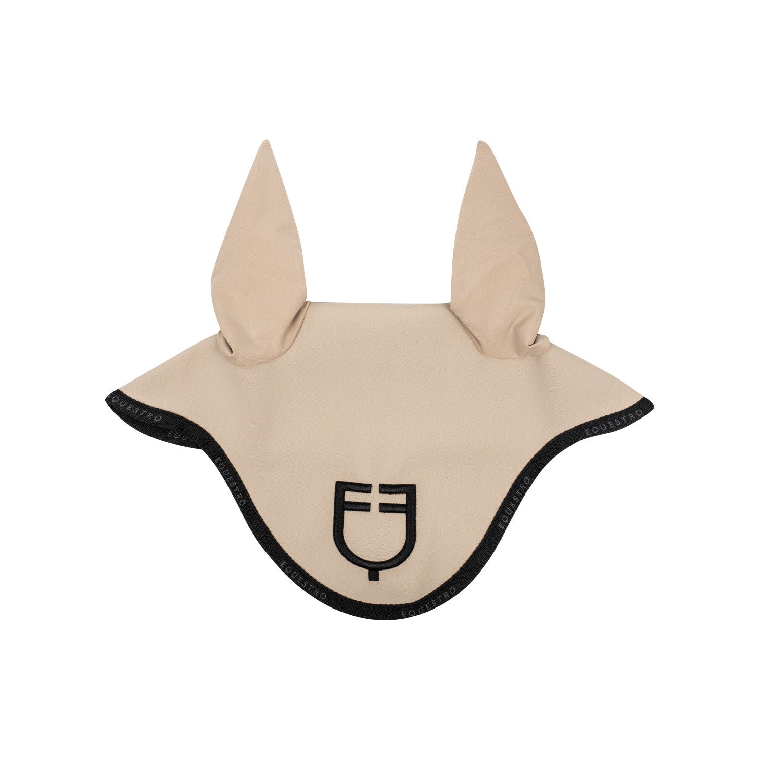 Equestro Fly veil in technical fabric with logo