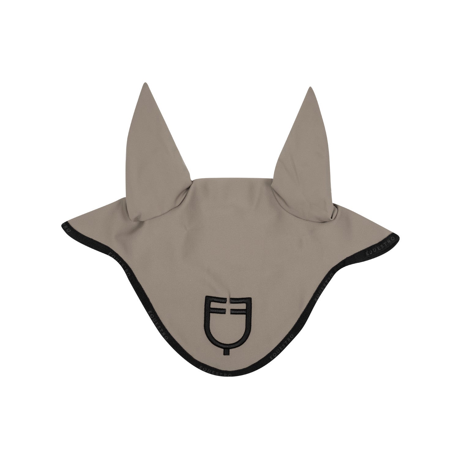 Equestro Fly veil in technical fabric with logo