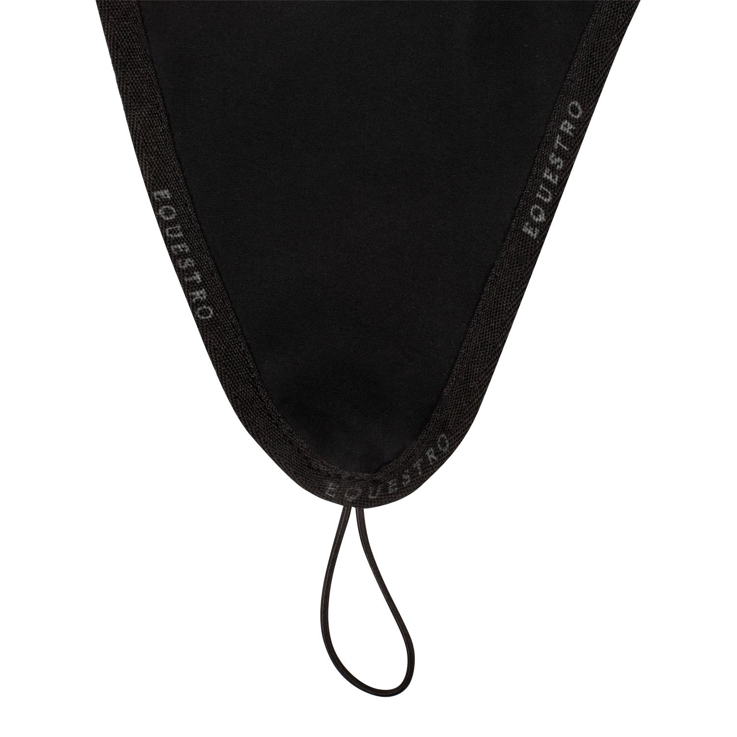 Fly veil in technical fabric with noseband attachment