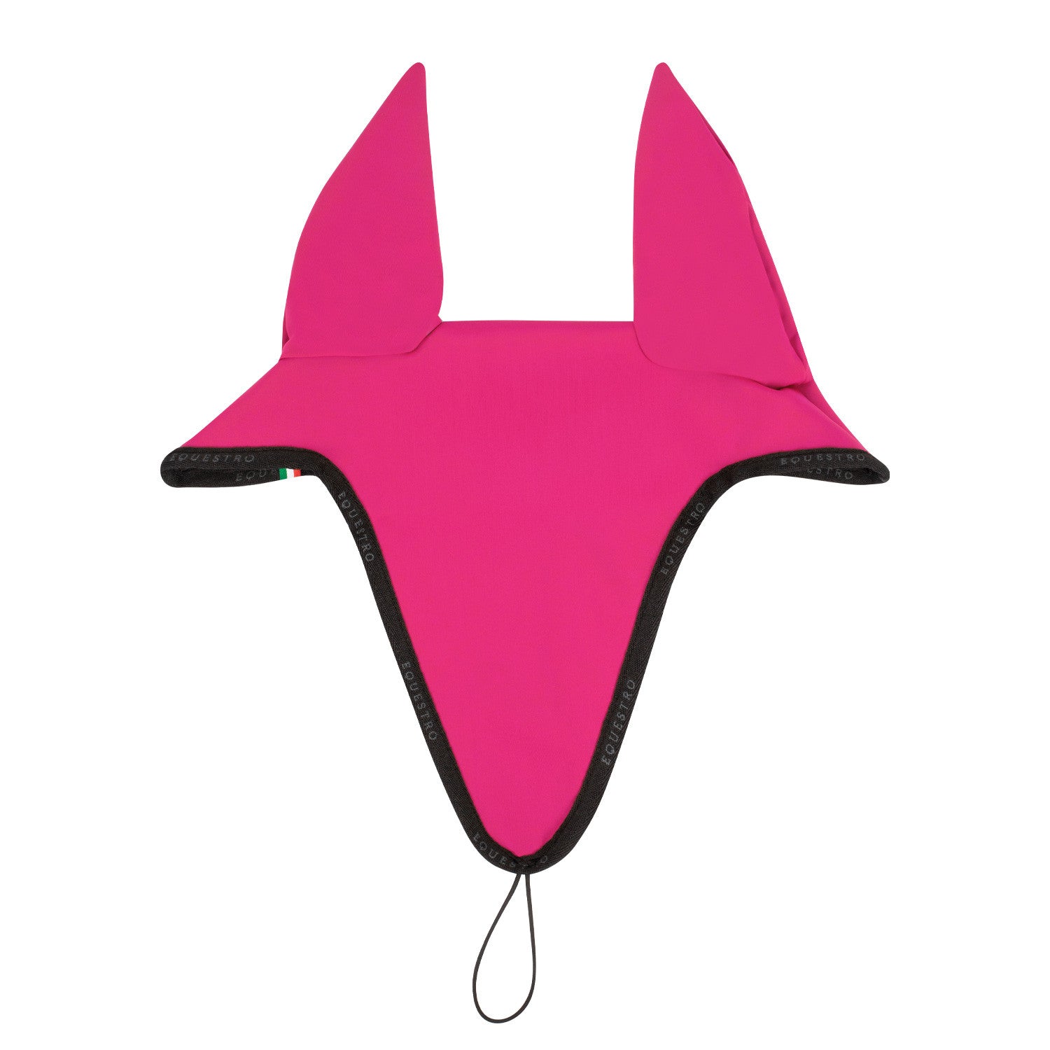 Equestro Fly veil in technical fabric with noseband attachment
