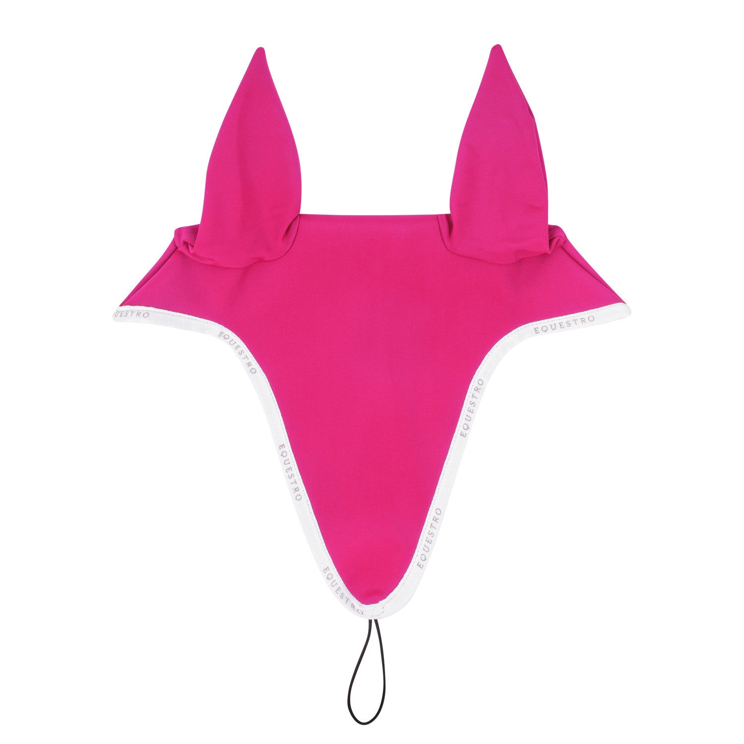 Equestro Fly veil in technical fabric with noseband attachment