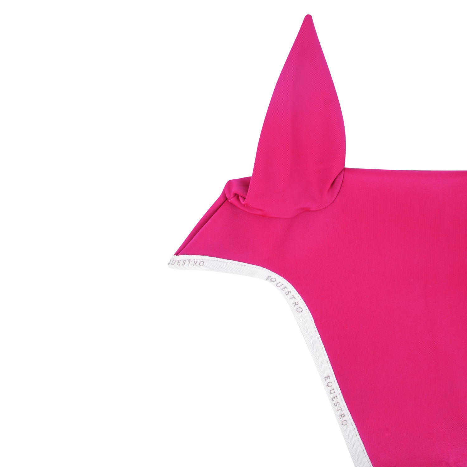 Fly veil in technical fabric with noseband attachment