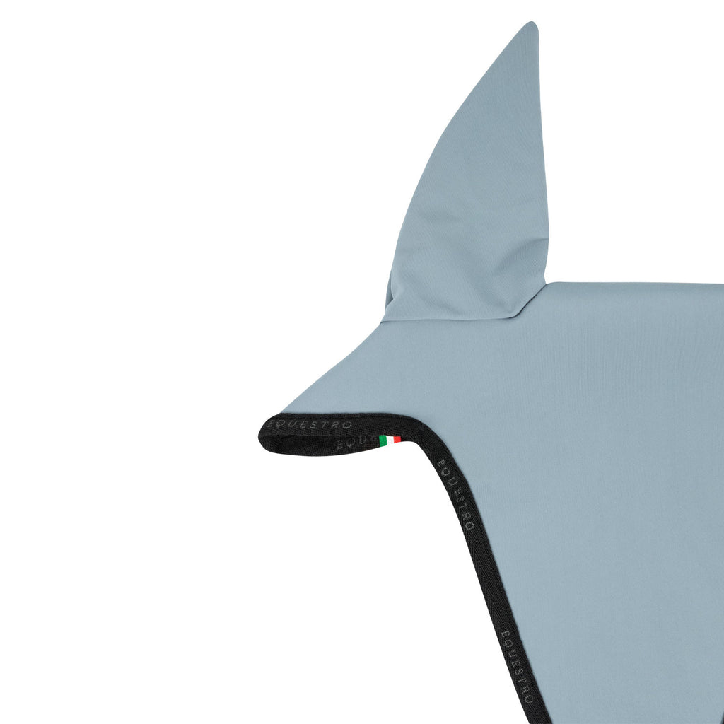 Fly veil in technical fabric with noseband attachment