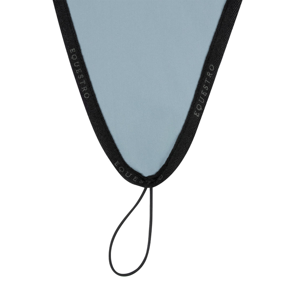 Fly veil in technical fabric with noseband attachment