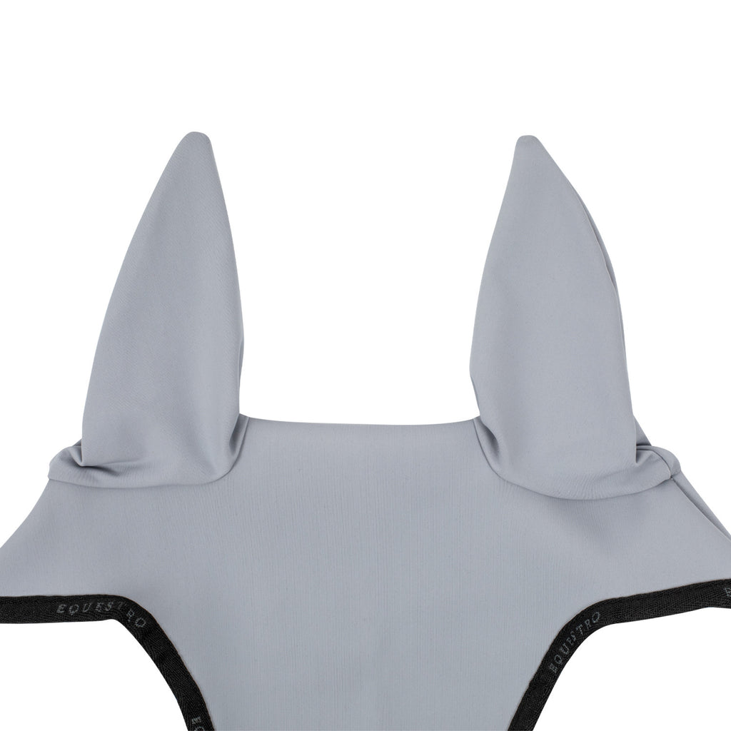 Fly veil in technical fabric with noseband attachment
