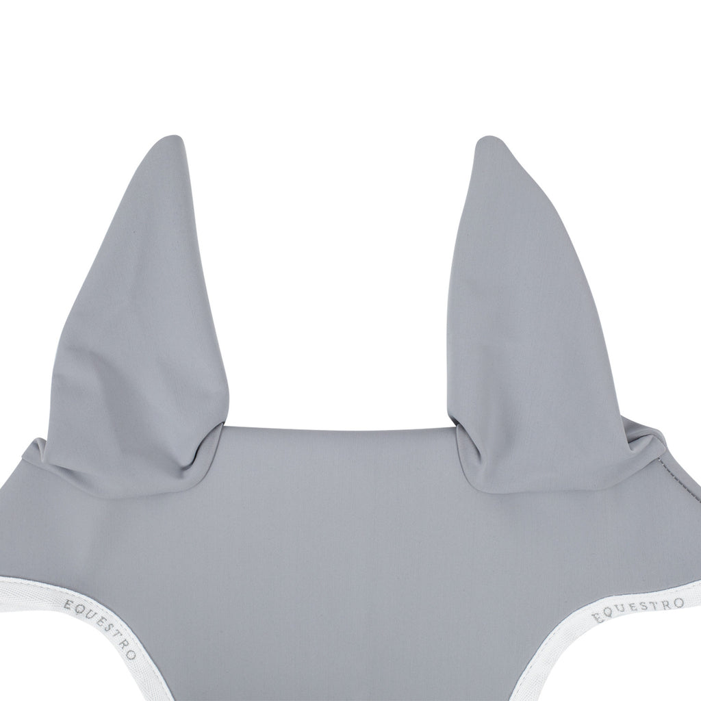 Fly veil in technical fabric with noseband attachment