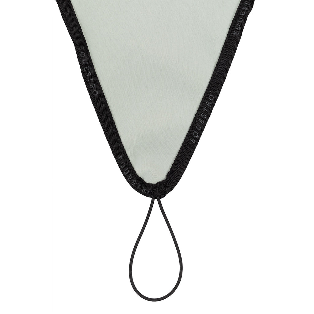 Fly veil in technical fabric with noseband attachment