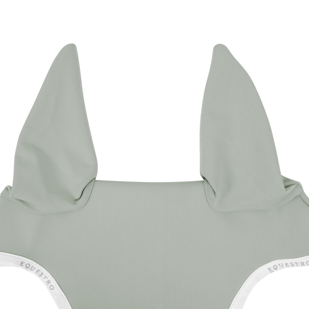 Fly veil in technical fabric with noseband attachment
