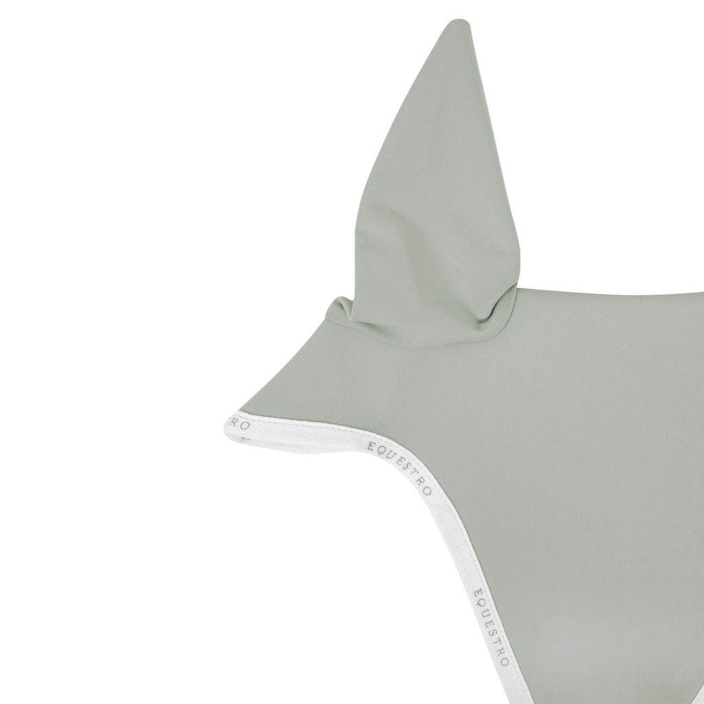 Fly veil in technical fabric with noseband attachment