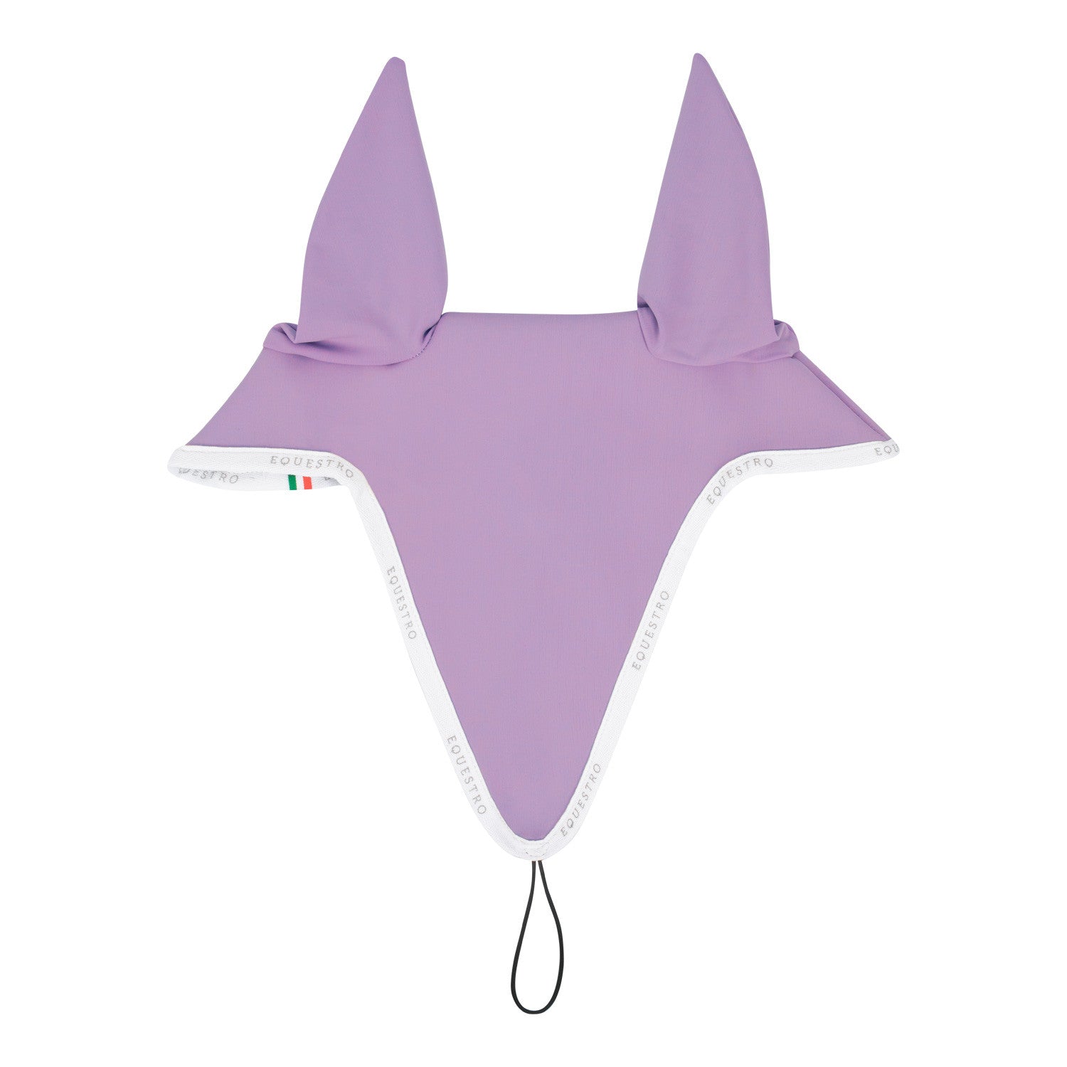 Equestro Fly veil in technical fabric with noseband attachment