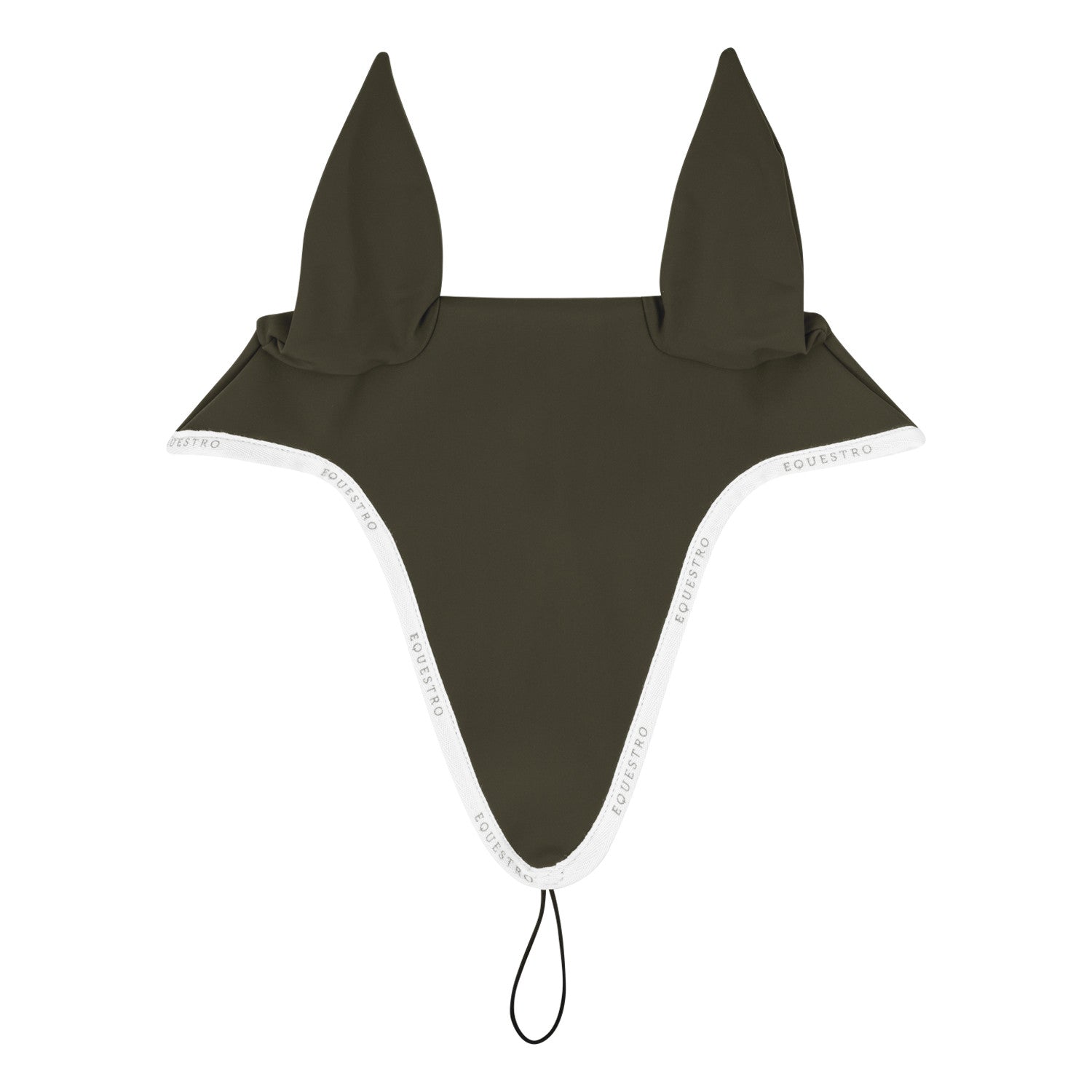 Equestro Fly veil in technical fabric with noseband attachment