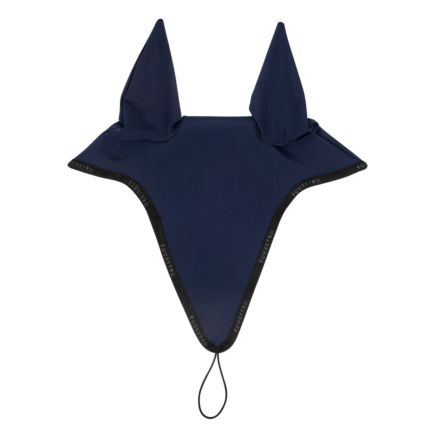 Equestro Fly veil in technical fabric with noseband attachment