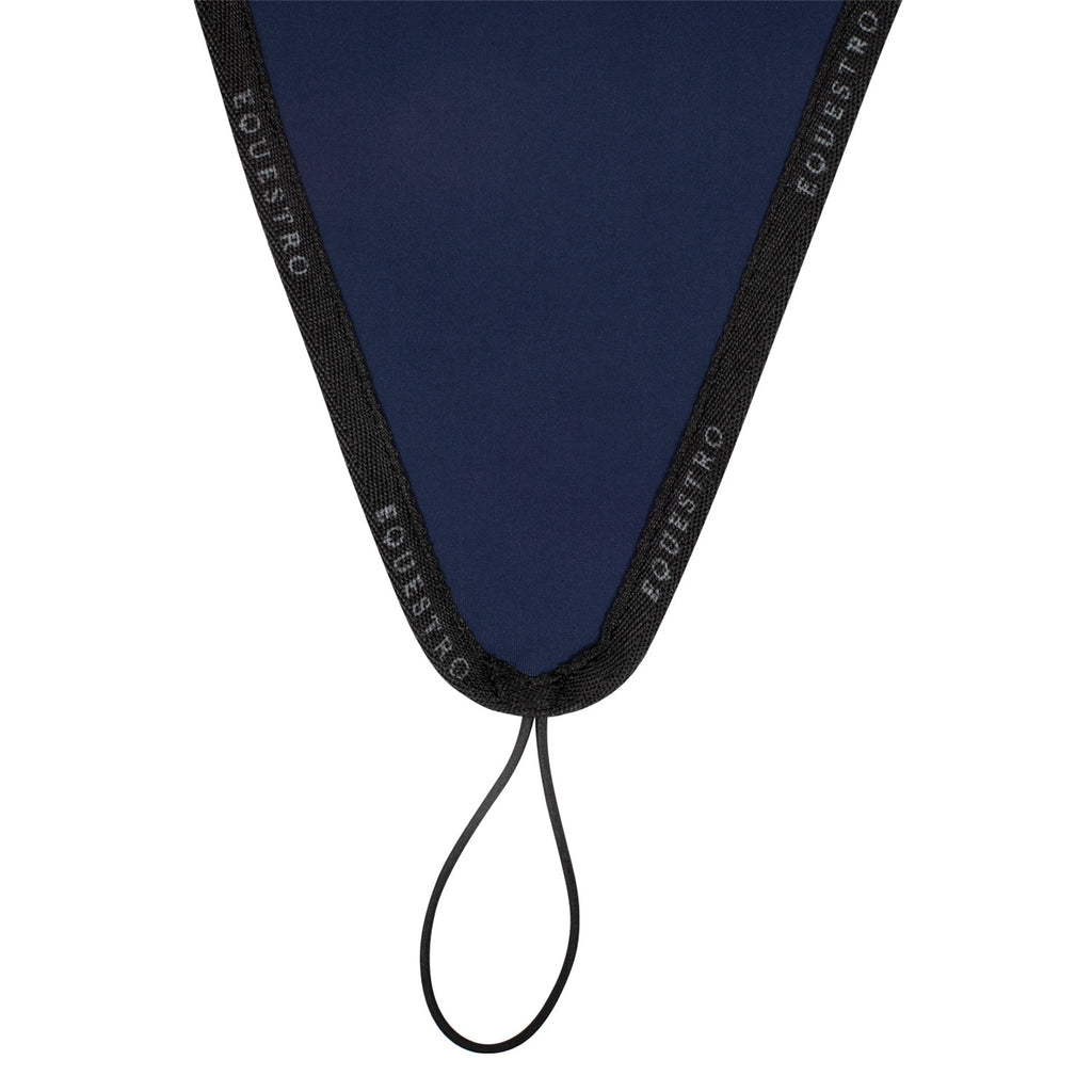 Fly veil in technical fabric with noseband attachment