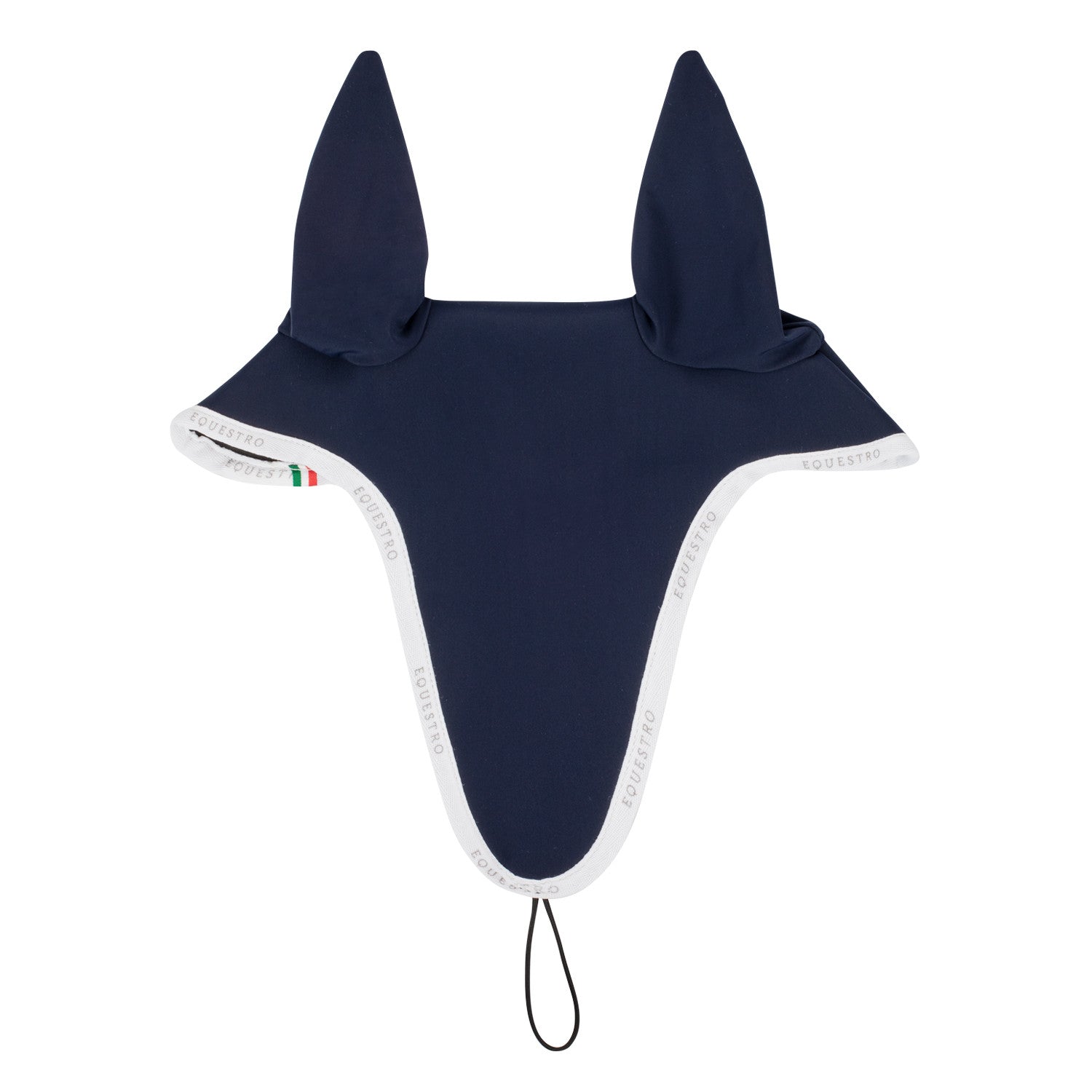 Equestro Fly veil in technical fabric with noseband attachment