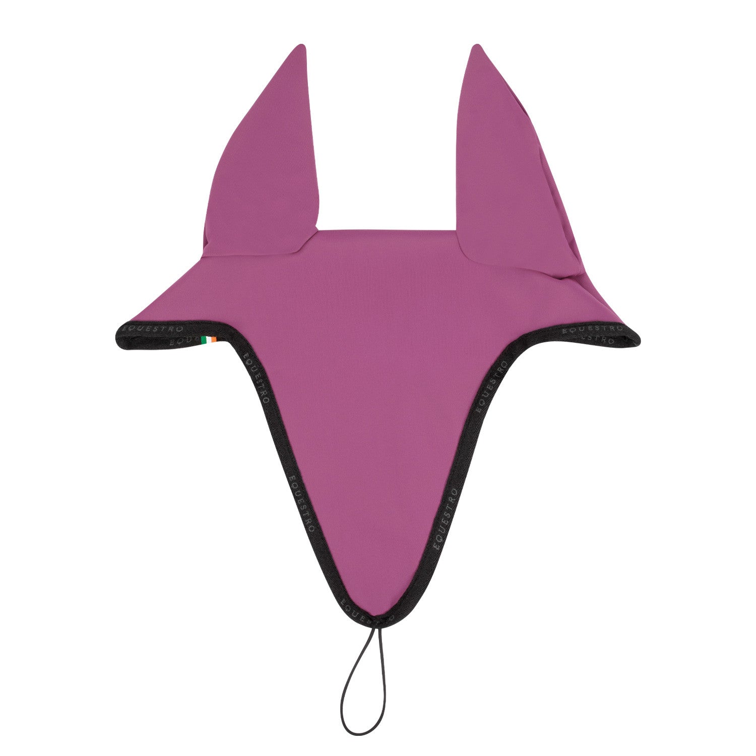 Equestro Fly veil in technical fabric with noseband attachment