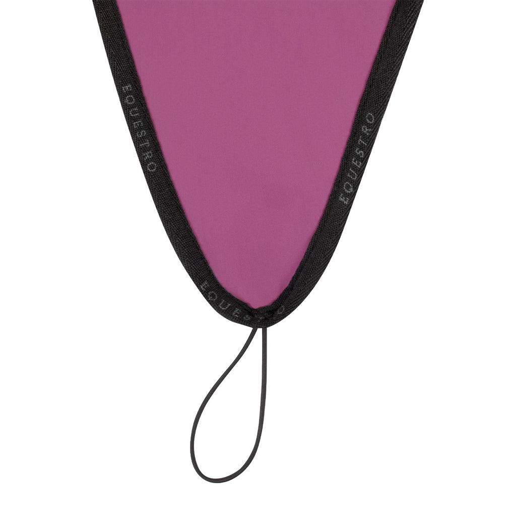 Fly veil in technical fabric with noseband attachment