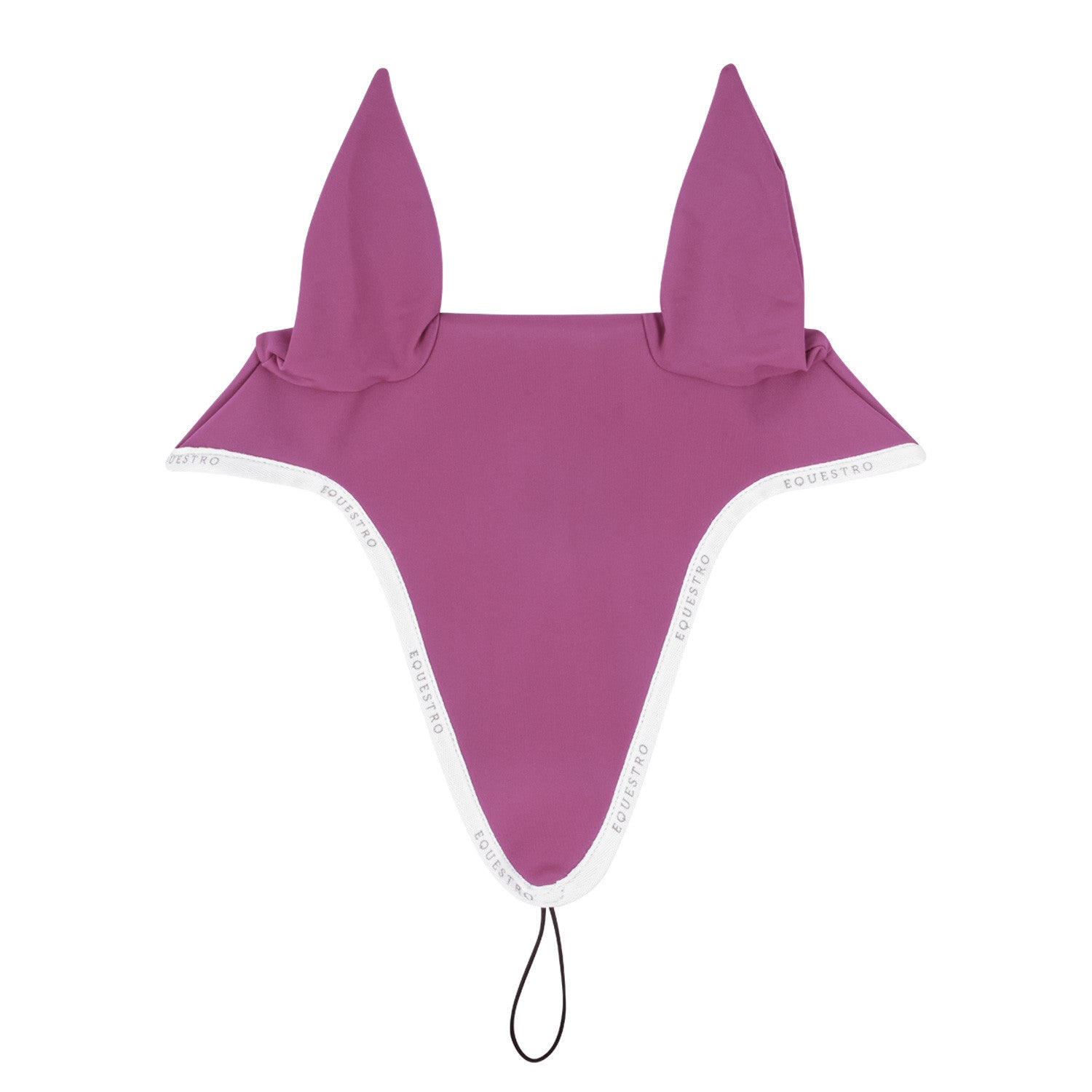Equestro Fly veil in technical fabric with noseband attachment