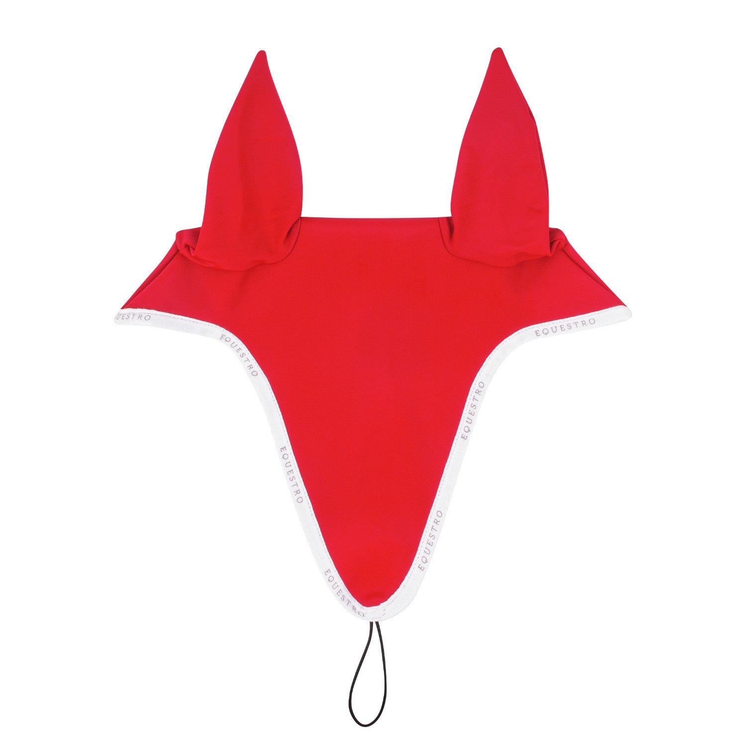 Equestro Fly veil in technical fabric with noseband attachment