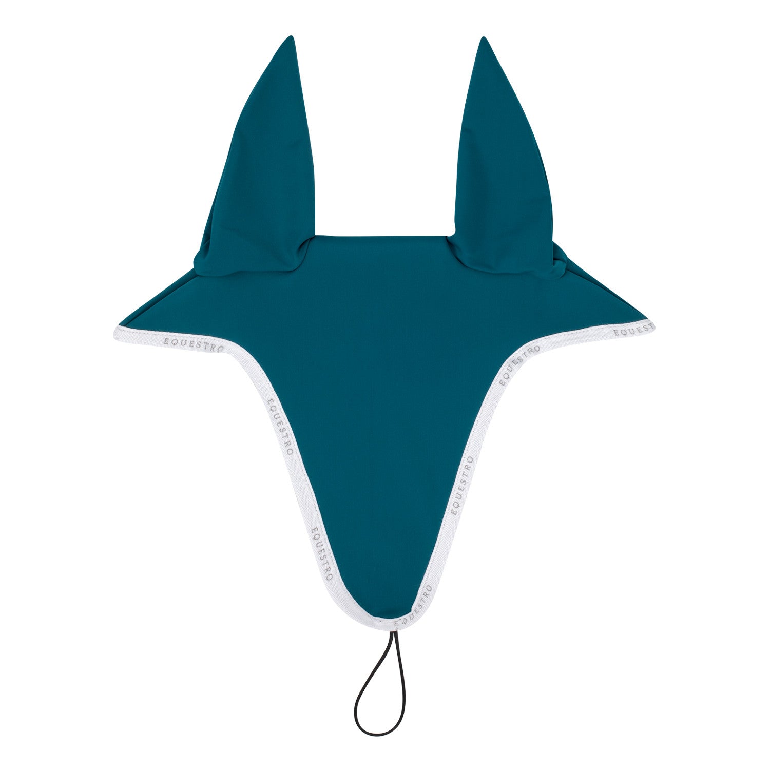 Equestro Fly veil in technical fabric with noseband attachment