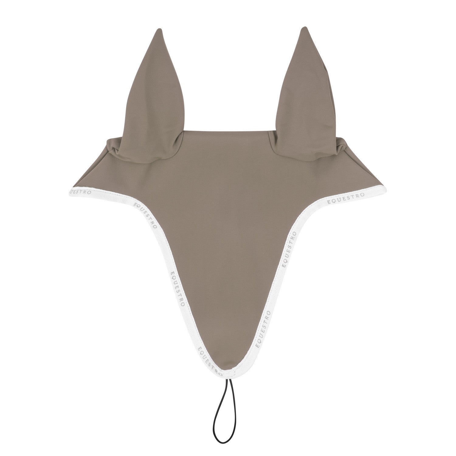 Equestro Fly veil in technical fabric with noseband attachment