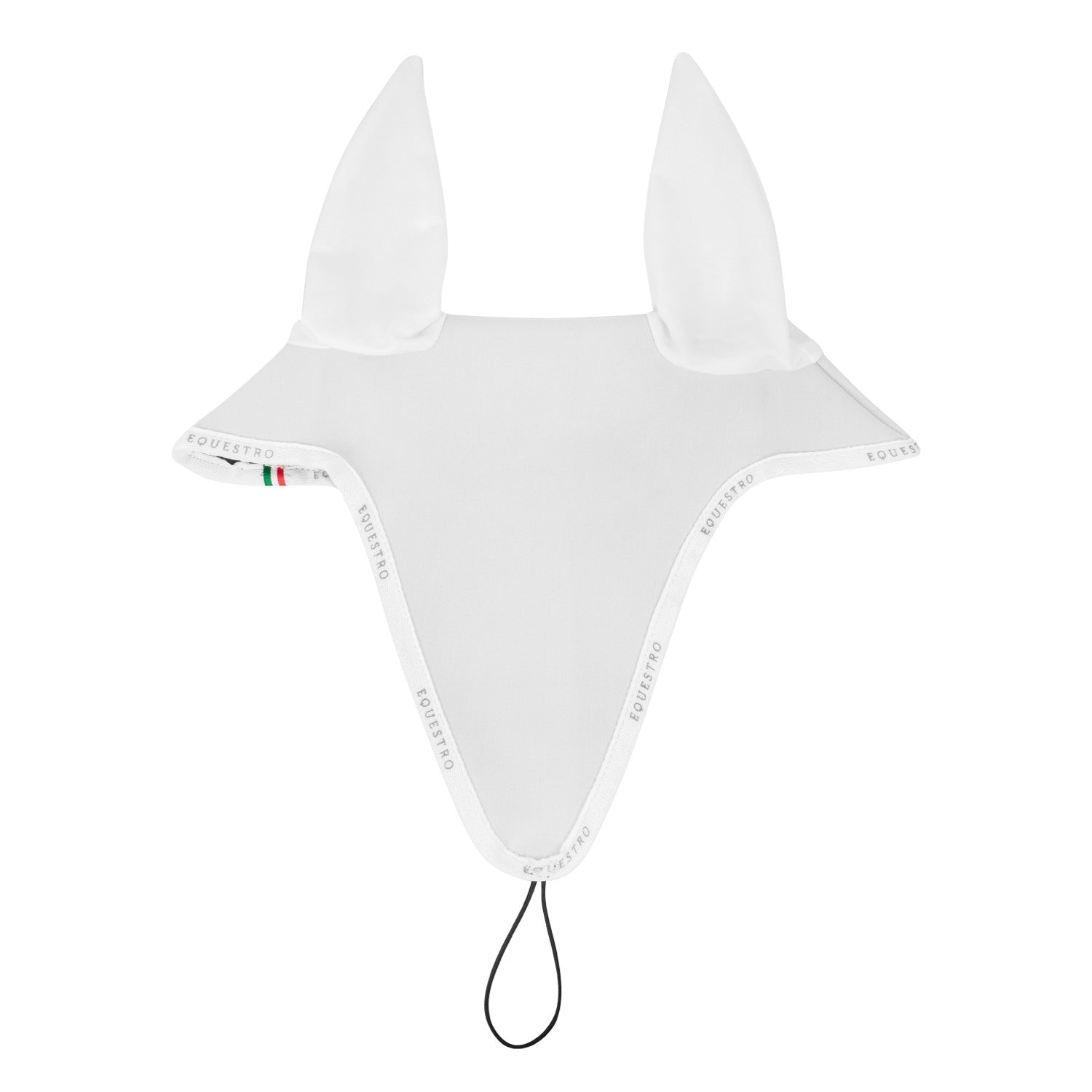 Equestro Fly veil in technical fabric with noseband attachment