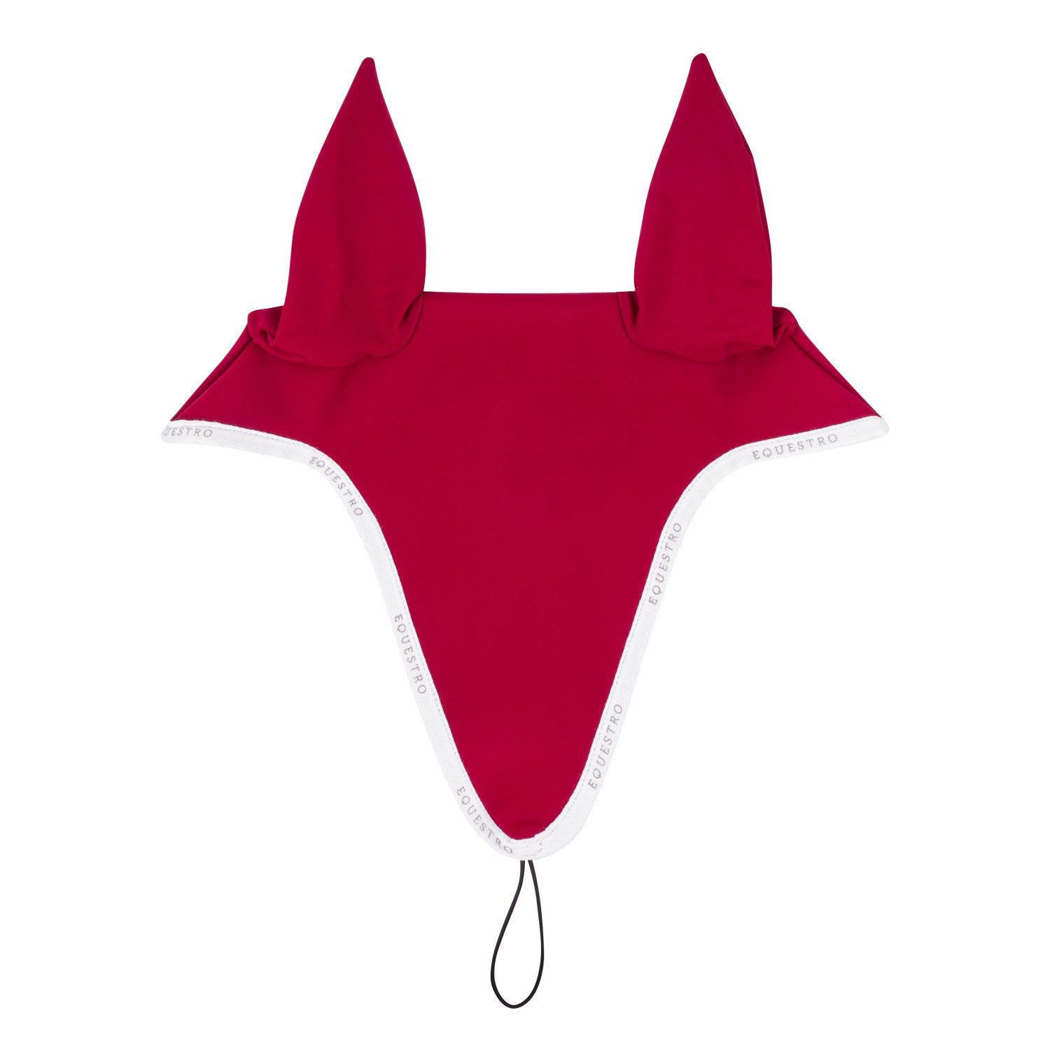 Equestro Fly veil in technical fabric with noseband attachment