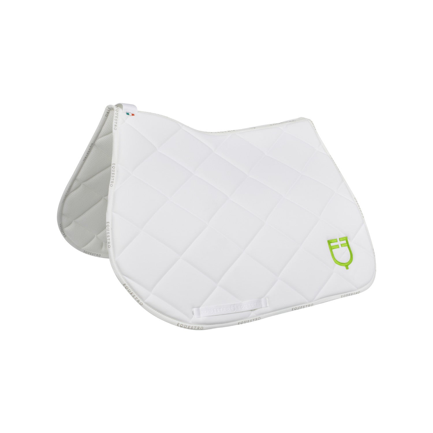 Equestro Jumping saddle pad with multicolor logo