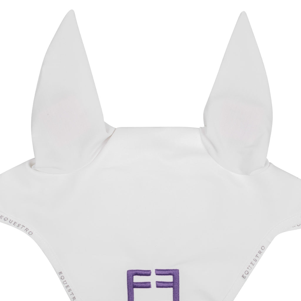 Fly veil in technical fabric with multicolor logo