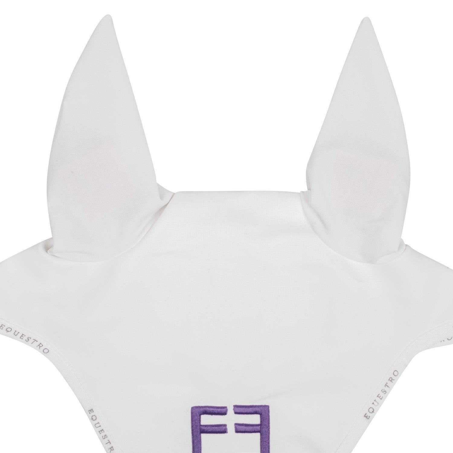 Fly veil in technical fabric with multicolor logo