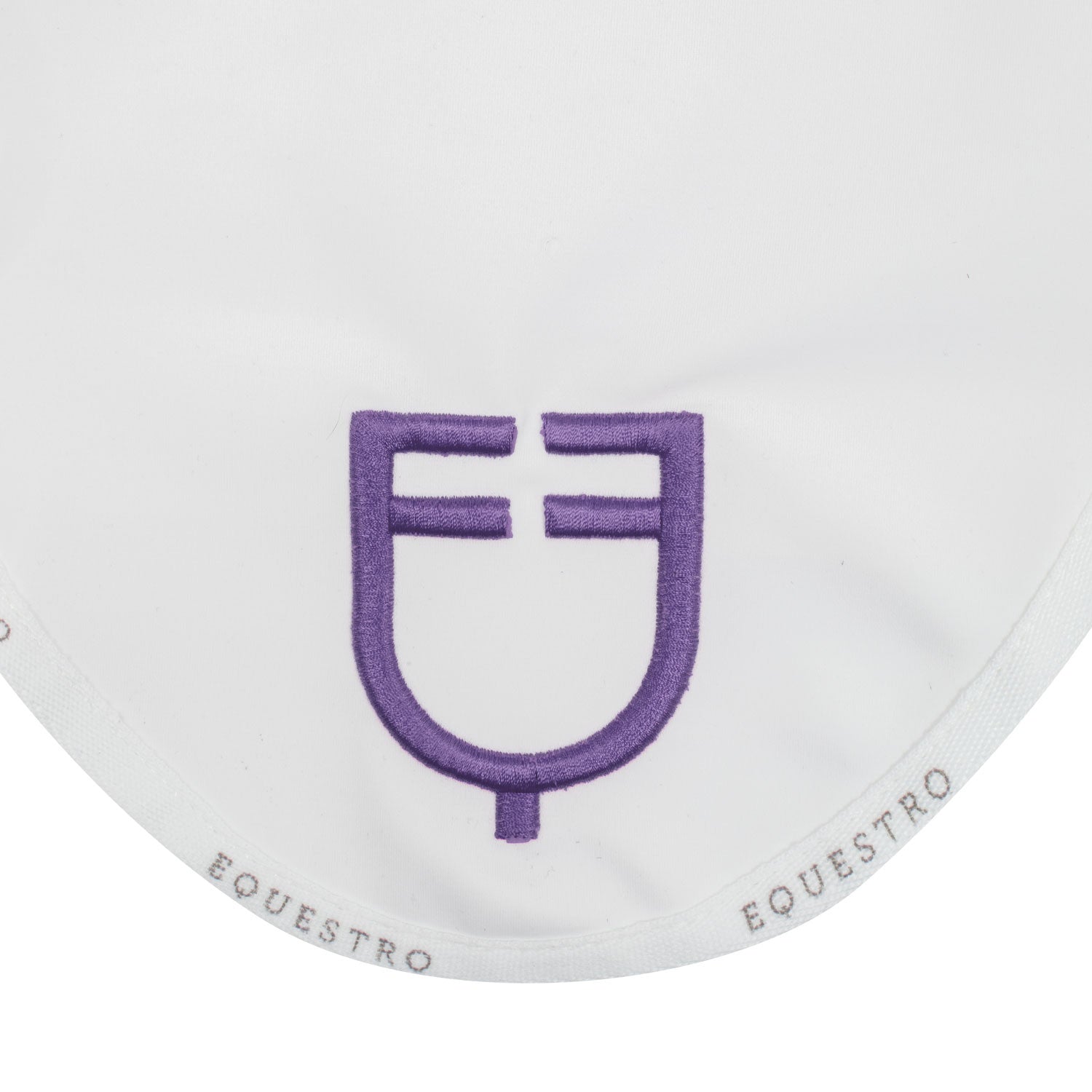Fly veil in technical fabric with multicolor logo