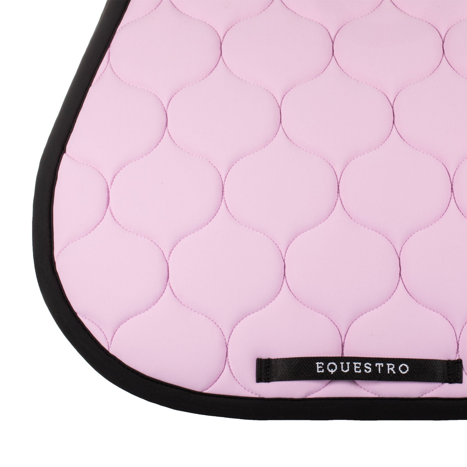 Jumping saddle pad with onion quilting