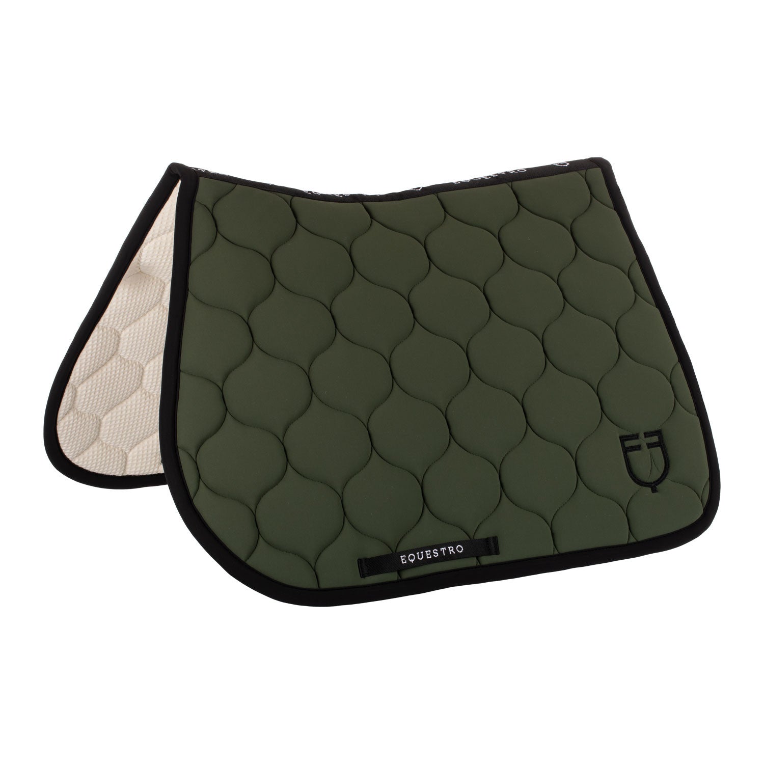 Equestro Jumping saddle pad with onion quilting