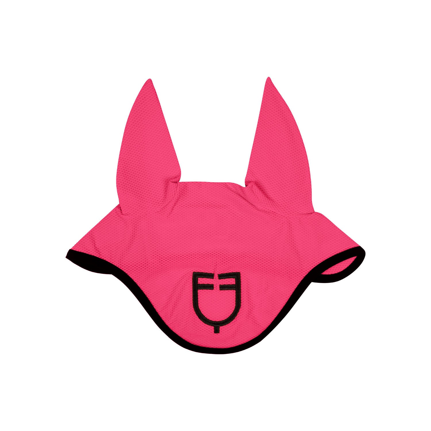 Equestro Perforated fabric fly veil with logo